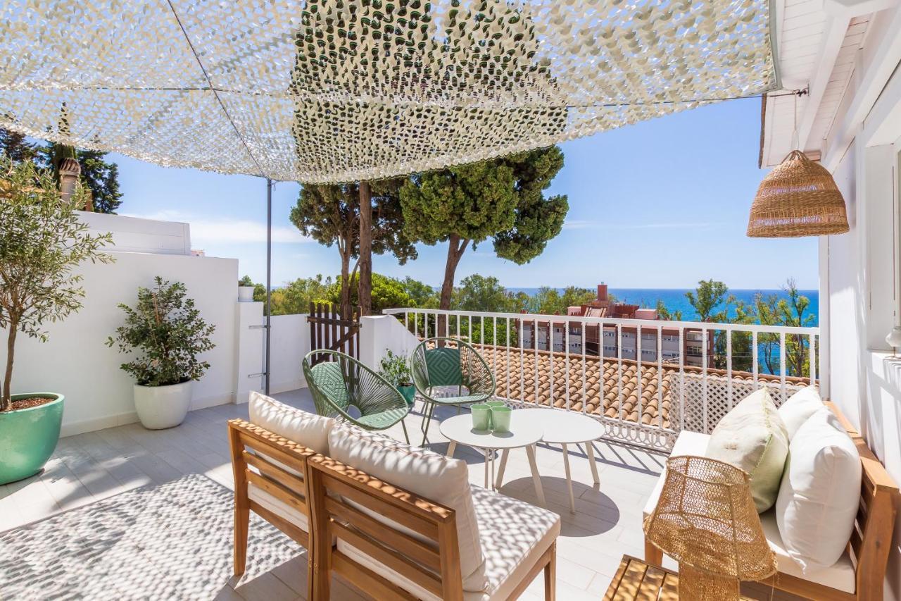 Casa De La Playa. Beach House With Magnificent Sea Málaga Esterno foto